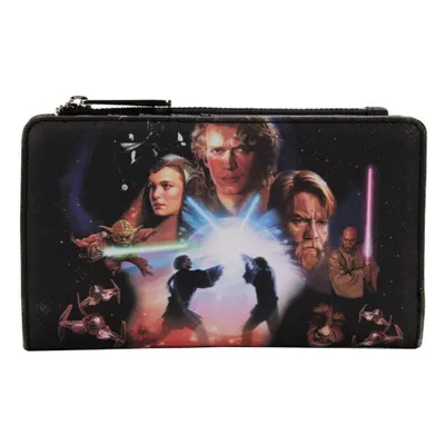 Obrázok produktu pre Loungefly - Portfel Star Wars Prequel Trilogy - Akcesorium Premium dla Fanów