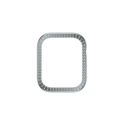 Zdjęcie produktu dla PanzerGlass SAFE. by ® Bling Bumper Silver Apple Watch Series 11 | 10 | 46mm, Pokrowiec, Apple, Apple - Watch Series 10 46mm, Apple - Watch Series 11 46mm, Srebrny