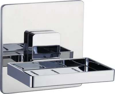 Produktbild von REIKA Montageplatte Ovaro für Magnetaccessoires 12x12 cm edelstahl poliert
