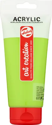 Produktbild von Talens Art Creation Acrylfarbe Tube 200 ml Gelbgrün 617