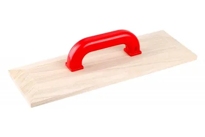Produktbild von Holz-Glättkelle 400x140mm mit Kunststoffgriff für Putz und Spachtelarbeiten