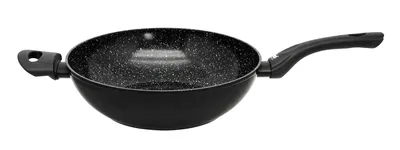 Produktbild von ELO Belugo Wokpfanne Geschmiedetes Aluminium antihaftbeschichtet Induktion schwarz 28cm