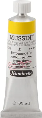 Produktbild von Schmincke 35ml MUSSINI Zitronengelb Öl 10 216 009