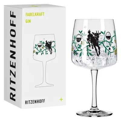 Immagine prodotto di Ritzenhoff Gin-Becher Fabelkraft Gin 004, Gin Glas, Karin Rytter, Kristallglas, 700 ml, 3458004