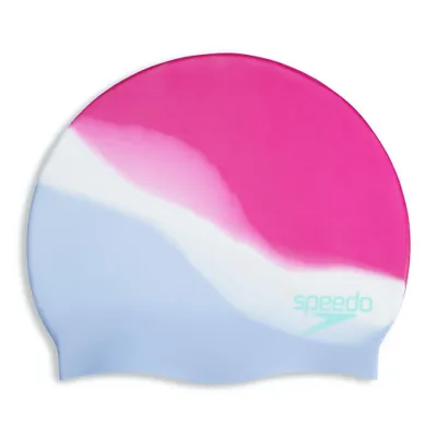 Produktbild von Speedo Multi Colour Silicone Badekappe Rosa  Rosa One Size