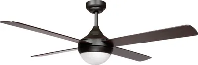 Produktbild von Deckenventilator Balloo Braun 122 cm mit Beleuchtung und Fernbedienung