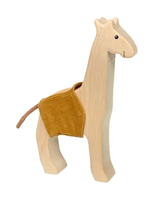 Immagine prodotto di sigikid Cudly Wudly Holztier Giraffe, Holzfigur, Spielfigur, Holzspielzeug, Spielzeug, Dekoration, 39393