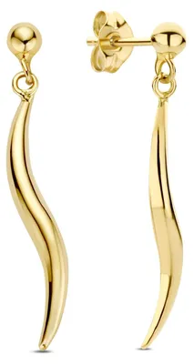 Produktbild von New Bling 9NBG-1023 – 14K Goud – Lange Oorbellen – 25 mm