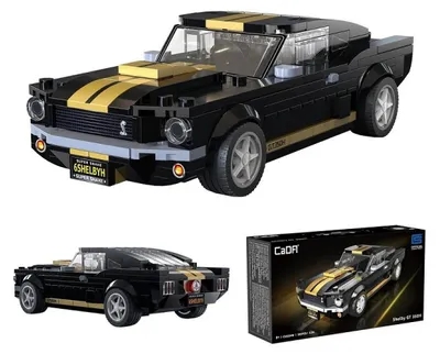 Produktbild von CADA Modellbausatz Modellautos im Maßstab 1:24 - Shelby GT 350H - 285 Teile