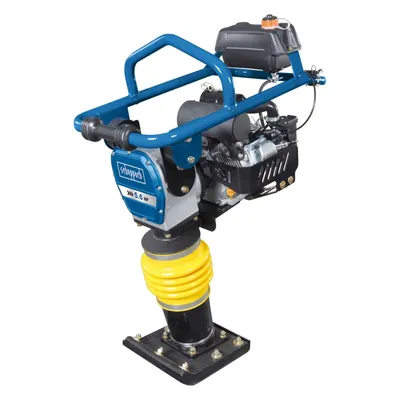 Produktbild von Scheppach Vibrationsstampfer VS1000 | 5,6 PS Motor | 10 kN Verdichtungsdruck | 345 x 285 mm Plattengröße | 450 - 650/min Schlagzahl