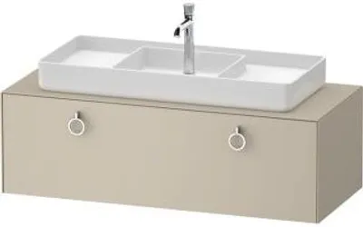 Produktbild von DURAVIT WT4982M60600010 Konsolen-WTU wh White Tulip 550x1300x