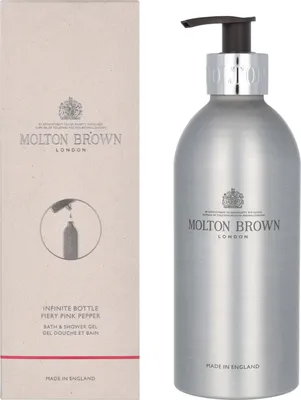 Produktbild von Molton Brown Gel Molton Brown Fiery Pink Pepper Infinite Bottle Bath & Shower Gel 400ml