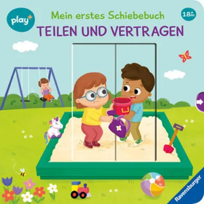 Obrázok produktu pre Play+ Mein erstes Schiebebuch Teilen und vertragen - ab 18 Monate