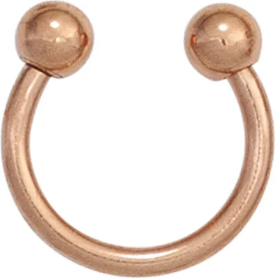 Produktbild von JOBO Piercing Edelstahl rotvergoldet