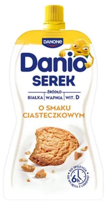 Obrázek produktu pro Danio Serek homogenizowany o smaku ciasteczkowym 120 g
