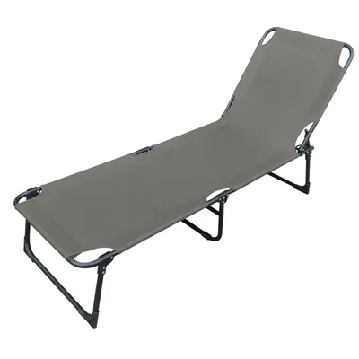 Produktbild von LEX 3-Bein Gartenliege in Grau