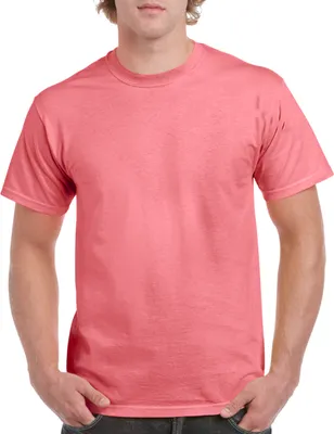 Produktbild von Gildan H000 | Herren Hammer Adult T-Shirt - Farbe: Coral Silk - Größe: 3XL