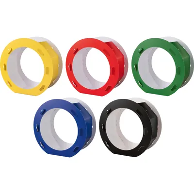 Image de folia Découpe lanterne ronde 220 mm couleurs assorties 5 pièces