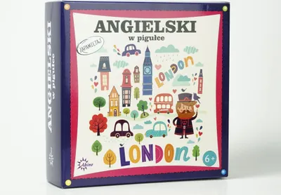 Zdjęcie produktu dla Gra Angielski w pigułce edukacyjna ABINO