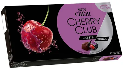 Produktbild von Mon Chéri Cherry Club Cassis-Vodka 15er