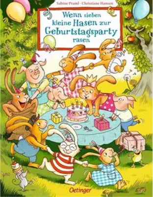 Produktbild von Wenn sieben kleine Hasen zur Geburtstagsparty rasen