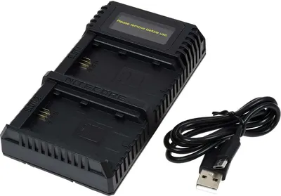 Image de Nitecore USN4 PRO Chargeur USB pour Sony Batterie NP-FZ100, chargeur double