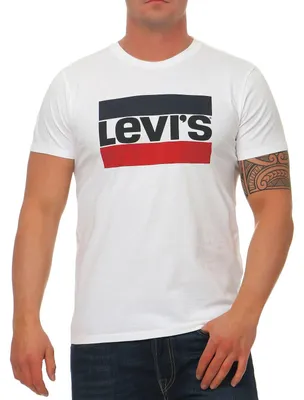 Produktbild von Levi's Herren Sportswear Logo Graphic T-Shirt,White,XL