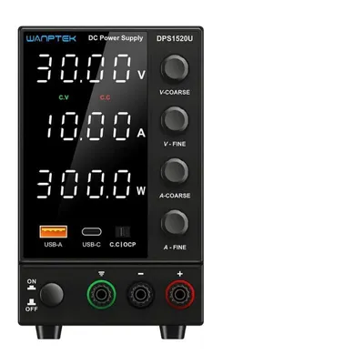 Produktbild von DC-Netzteil, 30V 10A Ausgang, einstellbare Spannungsregelung, Dual-Eingang, DPS3010U 30V 10A