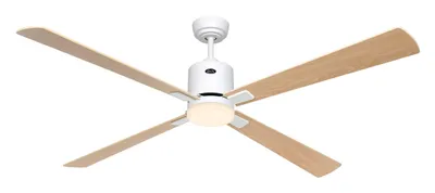 Obrázek produktu pro Stropní ventilátor ECO NEO III 152 bílý – javor/buk, WiFi, se světlem