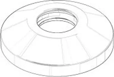 Produktbild von Dornbracht 04270100600-47 Rosette ERSATZTEILE