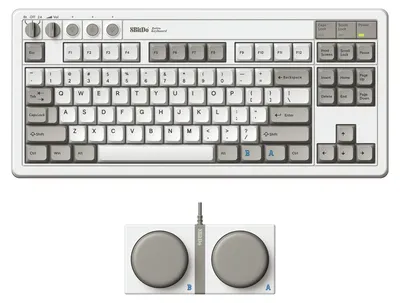 Immagine prodotto di Tastiera da gioco con 87 tasti - Bluetooth/2.4G/USB-C - Layout QWERTY