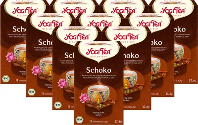 Produktbild von 10 x  YOGI TEA Schoko | 10 x 37,4g