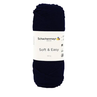 Produktbild von Schachenmayr Soft & Easy, 100g Marine Handstrickgarne