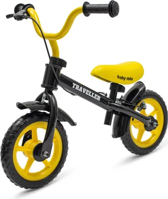 Obrázok produktu pre Bicykel na bežecké lyžovanie s brzdou Traveller čierny