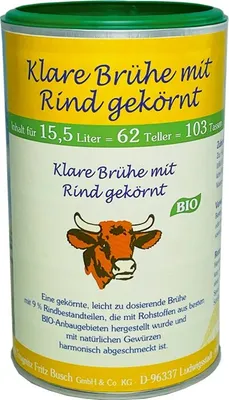 Produktbild von WELA  Klare Brühe m.Rind gek.1/2 DE-ÖKO-001