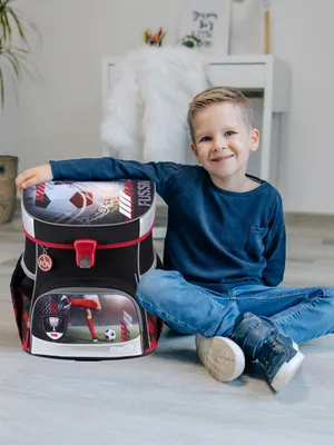 Produktbild von Scooli Ranzen-Set 6-teilig FUSSBALL Schulranzen-Set 1. FC Nürnberg (1. FCN) mit Federmäppchen & Sporttasche