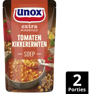 Obrázok produktu pre Unox cícerová paradajková polievka 570 ml – výdatná, krémová, lahodná