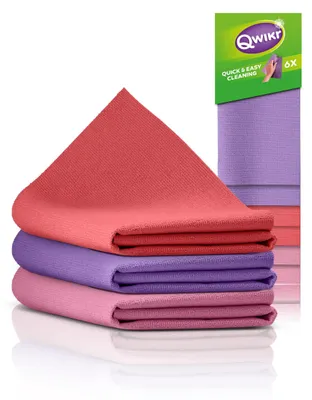 Obrázok produktu pre Sada 6 mikrovláknových utierok pre účinné čistenie