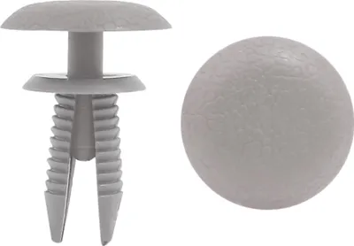 Produktbild von Auto Befestigung Clips Halteklammern Stoßstangen 8mm Loch Türverkleidung Clips Plastikklips Set Grau 50 Stück