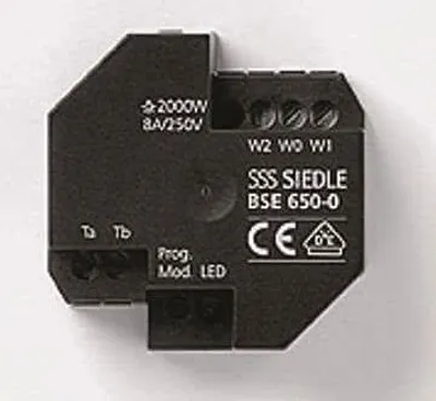 Image de Siedle BSE 650-02 Unité de commutation de bus Noir (200031950-02)