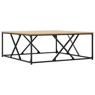 Produktbild von vidaXL Couchtisch Sonoma-Eiche 100x100x40 cm Holzwerkstoff