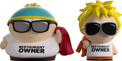Image de Youtooz South Park 2 Pack Propriétaires de restaurant Figurine 10 cm    Taille unique