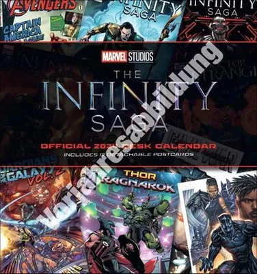 Immagine prodotto di Calendario delle cartoline Marvel 2025