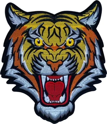 Produktbild von Tiger XL-Emblem-Aufnäher zum Aufbügeln