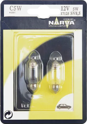 Zdjęcie produktu dla Narva 17125 11x36 C5W SV8,5 5W 12V 2 szt.