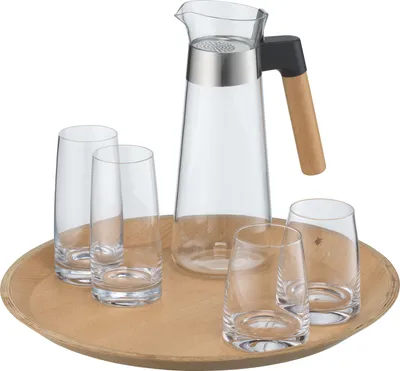 Zdjęcie produktu dla WMF 32.0111.2846, Szklanka do napojów/drinków, Szkło, Przezroczysty, 4 szt.