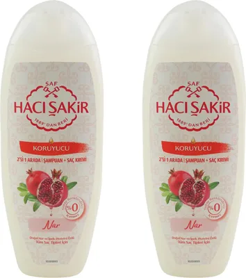Produktbild von Haci Sakir Shampoo 2x 500 ml Granatapfel
