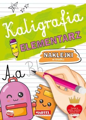 Immagine prodotto di Kaligrafia Elementarz z naklejkami