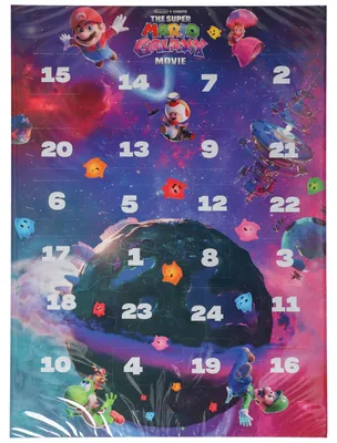 Produktbild von Super Mario Galaxy Movie Adventskalender