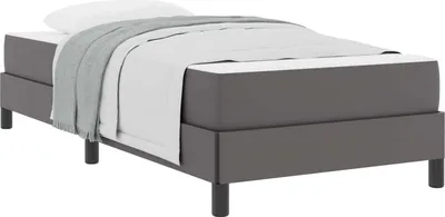 Immagine prodotto di Struttura del letto con materasso Grigio 80 x 200 cm Tessuto